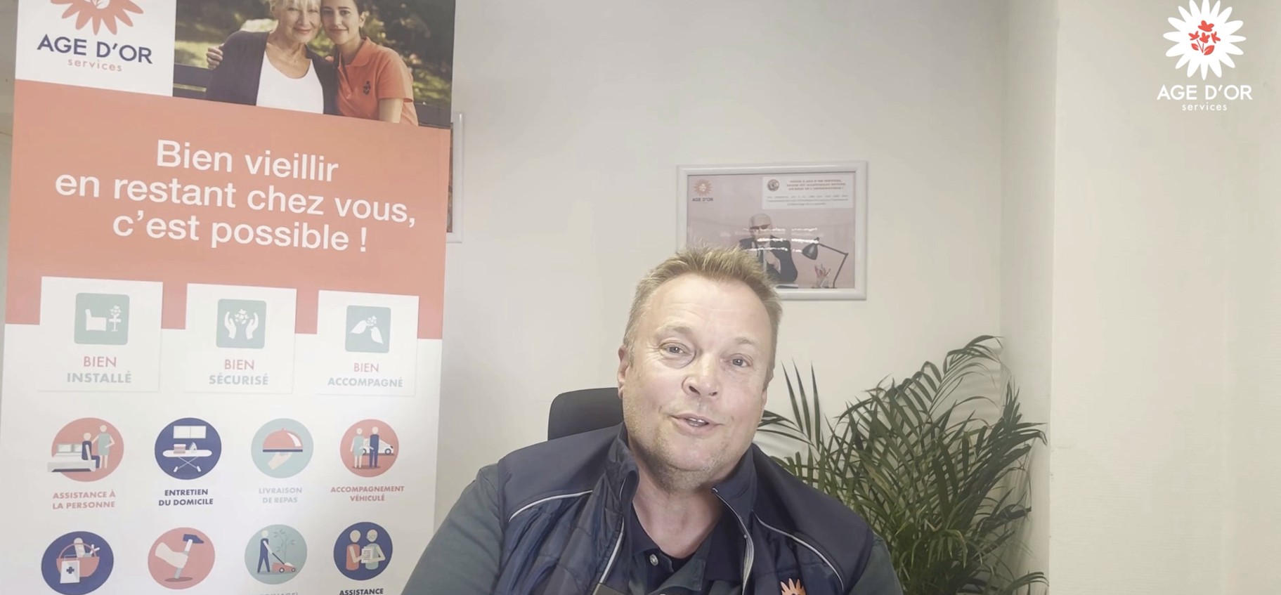 Lire la suite à propos de l’article ÂGE D’OR Services met en lumière l’engagement de son réseau à travers le témoignage de Jérôme Delamotte